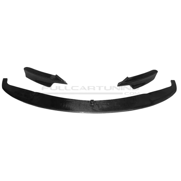 CarbonWorks Lip paraurti anteriore M Style in carbonio per BMW Serie 3 F30/F31/F80 M3 2011-2019 - foto 1