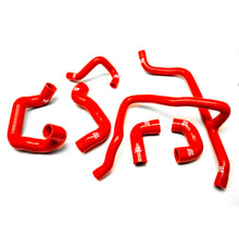 Carica l'immagine nel visualizzatore di Gallery, Kit manicotti in silicone 6 pezzi Cooling Solutions BMW Serie 3 E30 6 cilindri - rosso, dettaglio