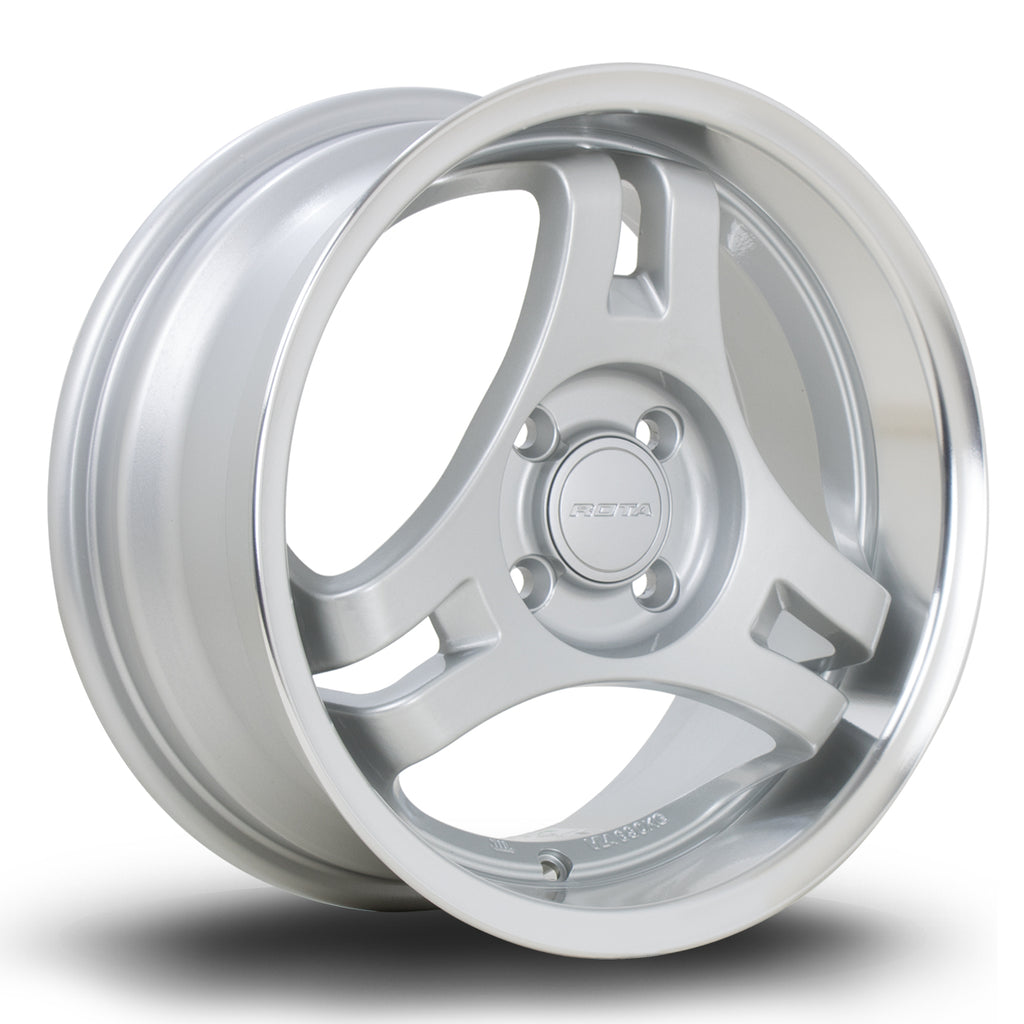 Cerchio in lega Rota Wheels HM3 15x7 4x100 ET40 Silver / Polished