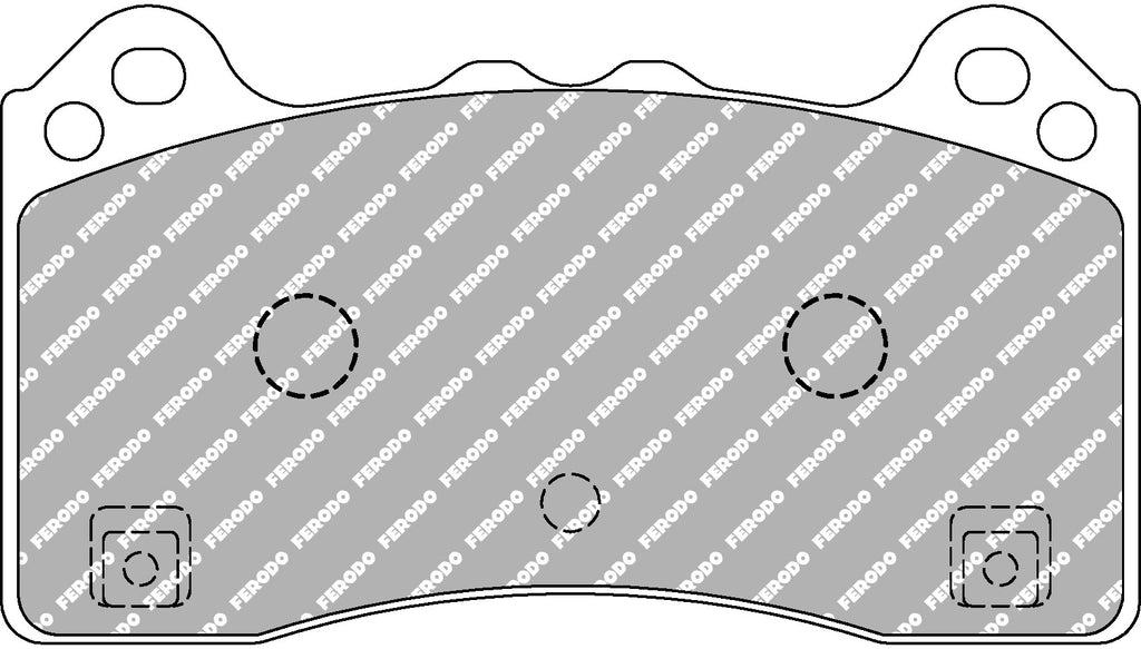 Pastiglie freni Ferodo DS2500 anteriori Ford Focus RS Mk3