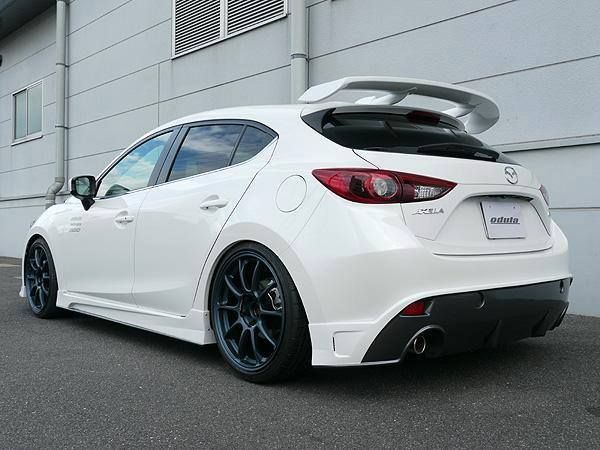 Spoiler Posteriore SK-Import Mazda 3 BM BN Hatchback 2013-2019 ABS