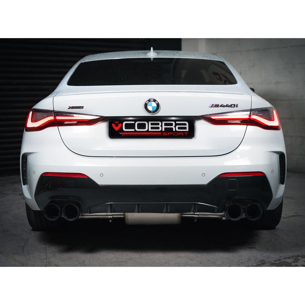 Cobra Sport Scarico sportivo GPF Back valvolato per BMW M440i G22/G23 (2022+) - Quad Exit