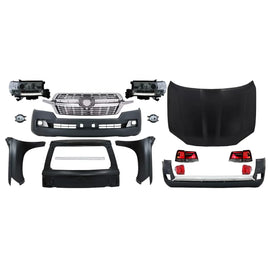 Restyling conversione Body kit per Toyota Land Cruiser FJ200 Retrofit gruppo (2008-2015) a 2016 LC 200 modelli