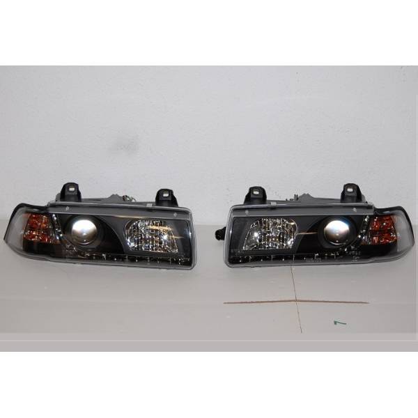 Fari Anteriori Day Light BMW Serie 3 E36 '92 4P. Black