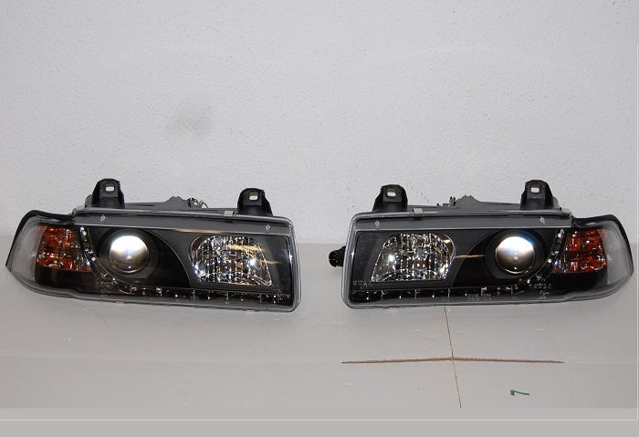 Fari Anteriore Day Light BMW E36 '92 4P. Black BMW E36