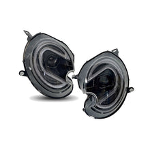 Fari Anteriori Angel Eyes Mini Cooper R55 / R56 2006-2012 Look DRL Mini Cooper R55 / R56
