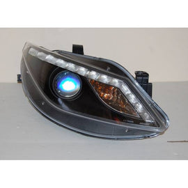 Fari Anteriori Day Light Seat Ibiza 09 Luz Dia Black Interm. Led