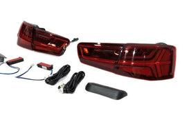 Fanali Posteriori Audi A6 Sedan 2011-2015 Look 2016 Red Audi A6