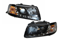 Carica l'immagine nel visualizzatore di Gallery, Fari Anteriori Day Light Audi A3 8P 96-02 Audi A3
