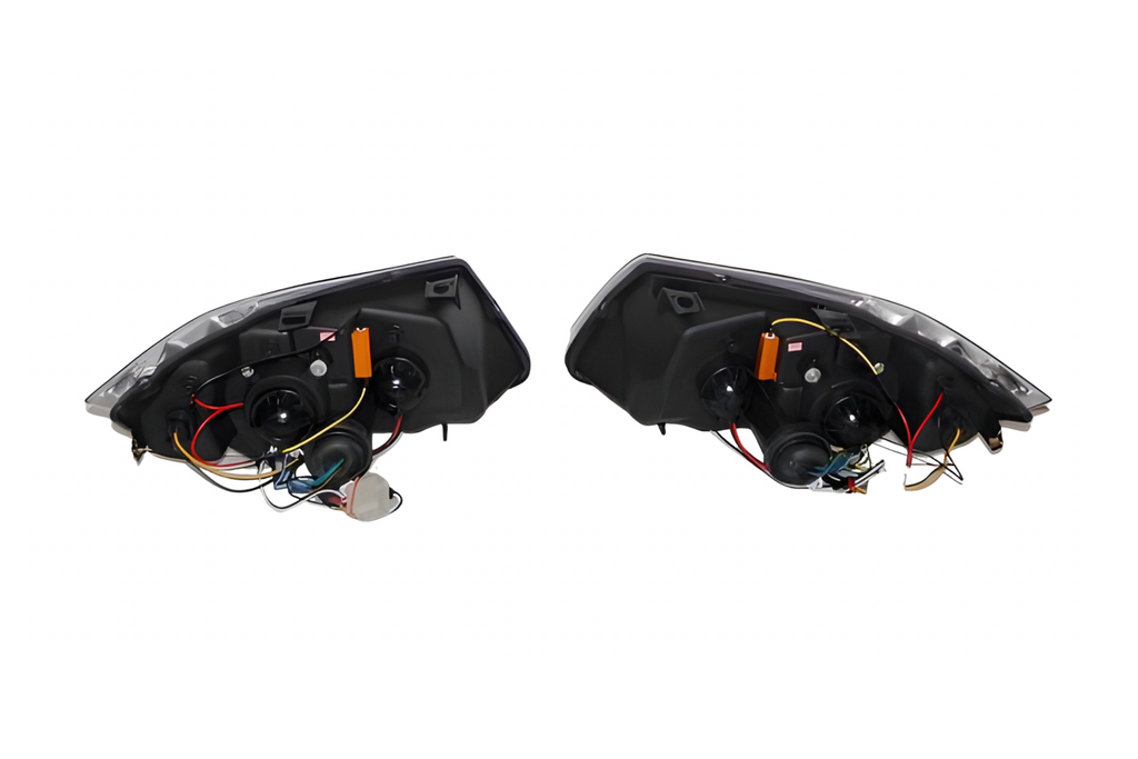 Fari Anteriori Day Light BMW E90 - E91 2005-2008 Nero BMW E90,E91