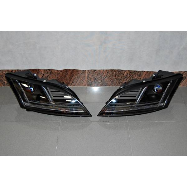 Fari Anteriori Day Light De Dia Audi TT 10-15 Xenon DRL Black