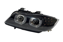 Carica l'immagine nel visualizzatore di Gallery, Fari Anteriori Day Light De Dia BMW E90 '09-11 Xenon DRL Black BMW E90,E91