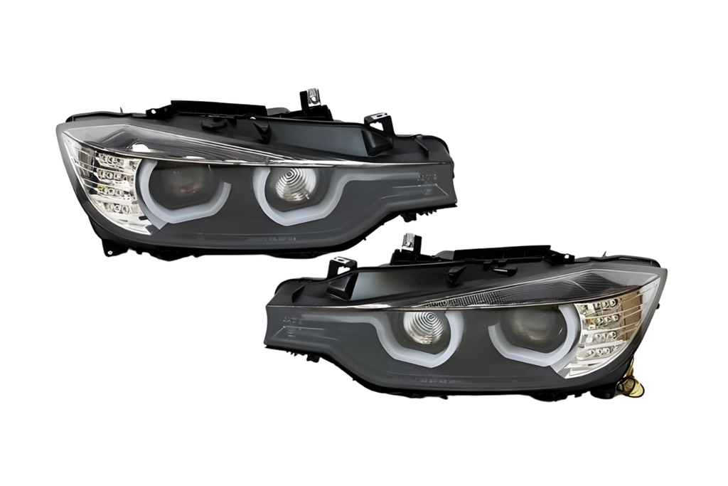 Fari Anteriori Day Light De Dia BMW F30 / F31 12-15 Xenon DRL Black BMW F30