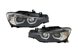 Fari Anteriori Day Light De Dia BMW F30 / F31 12-15 Xenon DRL Black BMW F30