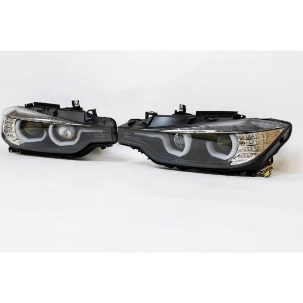 Fari Anteriori Day Light De Dia BMW Serie 3 F30 / F31 12-15 Xenon DRL Black