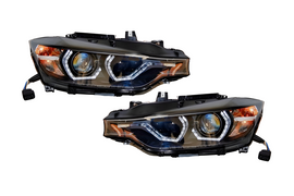 Fari Anteriori Day Light De Dia BMW F30 / F31 Xenon DRL Black BMW F30