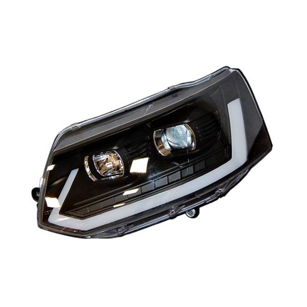 Fari Anteriori Day Light De Dia Volkswagen T5 09-16 Black