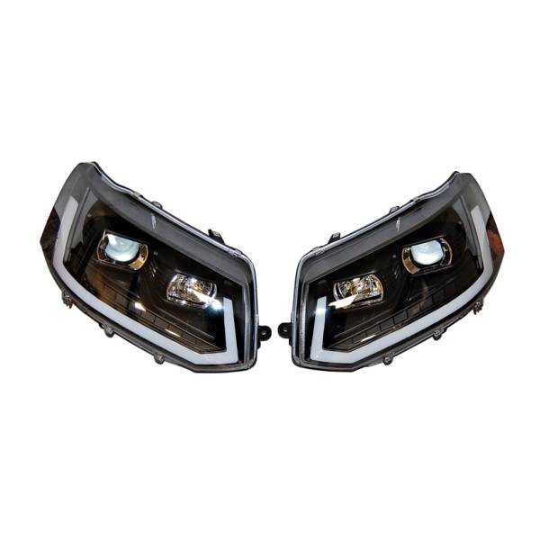 Fari Anteriori Day Light De Dia Volkswagen T5 09-16 Black