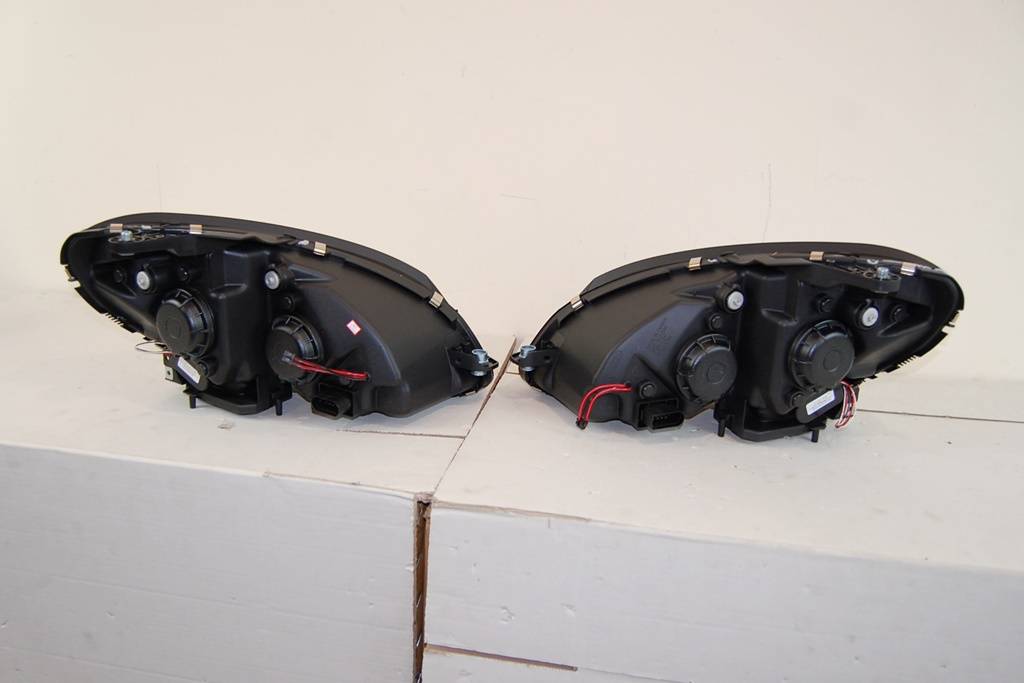 Fari Anteriori Day Light Mercedes W204 '07-'10 Black Lampeggiante Led Mercedes W204