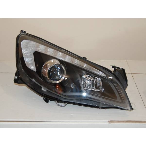 Fari Anteriori Day Light Opel Astra J DRL Nero