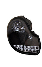 Carica l'immagine nel visualizzatore di Gallery, Fari Anteriori Day Light Porsche 996 / 986 97-02 BLACK Porsche Boxster