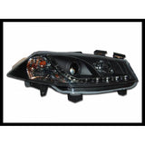 Fari Anteriori Day Light Renault Megane '03 Black 1ª Fase