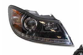 Fari Anteriori Day Light Skoda Octavia '09 Black Skoda Octavia