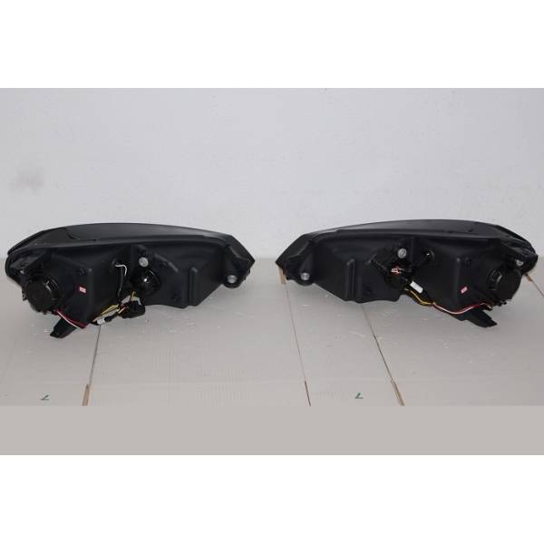 Fari Anteriori Day Light Volkswagen Golf 7 Black