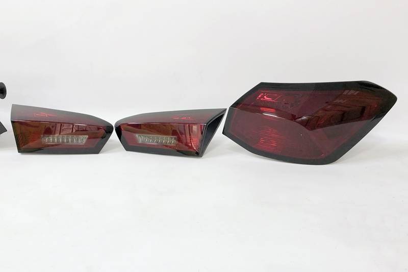 Fanali Posteriori Ford Focus MK4 2018 Led Rosso Lampeggiamento sequenziale a led Ford Focus