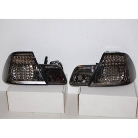 Fanali Posteriori BMW Serie 3 E46 Coupe, '98 Led Smoked.