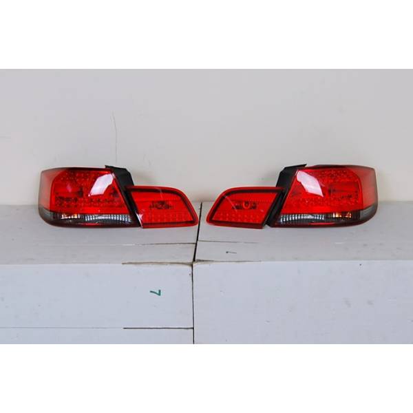 Fanali Posteriori BMW Serie 3 E92 2006-2009 Led Red/Smoked