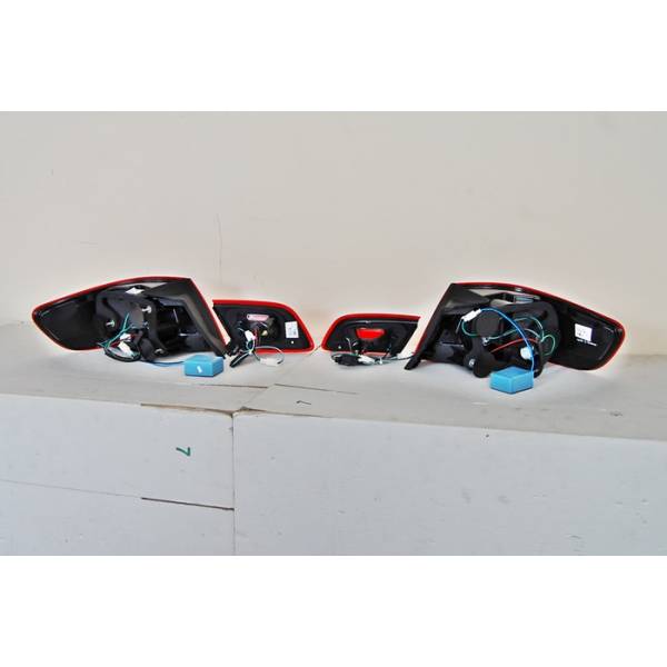 Fanali Posteriori BMW Serie 3 E92 2006-2009 Led Red/Smoked