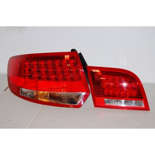 Fanali Posteriori Audi A3 Sportback '04-08 Led Red/Black