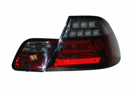 Fanali Posteriori BMW E46 2P 2003-2005 Led Red Smoked Led Lampeggiante Cardna BMW E46