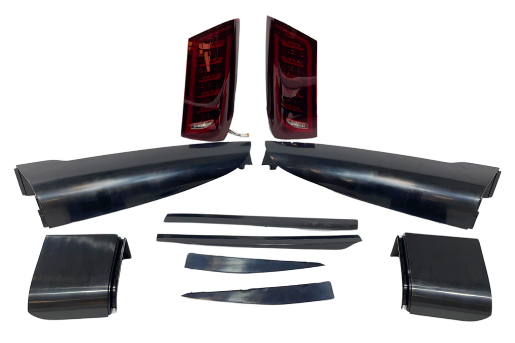 Fanali Posteriori Cardna Mercedes Vito 2004-2010 W639 Led Look Maybach Mercedes w639
