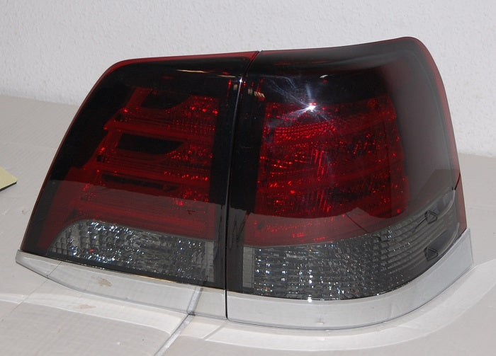 Fanali Posteriori Led Toyota Cruiser Fj200 08 Red Smoked Toyota Land Cruiser