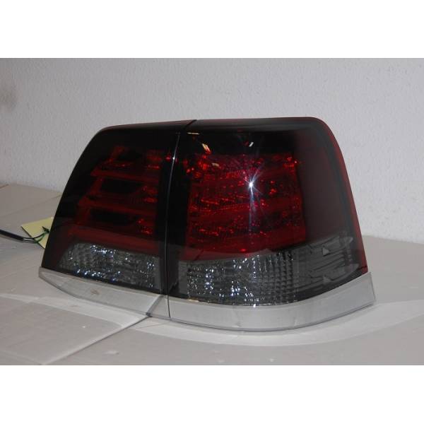 Fanali Posteriori Led Toyota Cruiser Fj200 08 Red Smoked