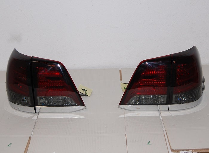 Fanali Posteriori Led Toyota Cruiser Fj200 08 Red Smoked Toyota Land Cruiser