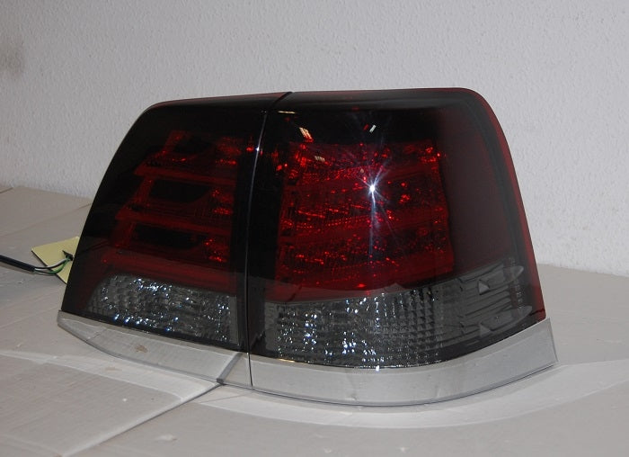 Fanali Posteriori Led Toyota Cruiser Fj200 08 Red Smoked Toyota Land Cruiser