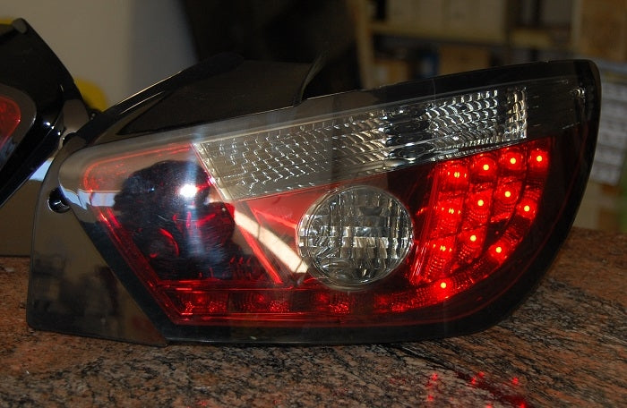 Fanali Posteriori Seat Ibiza '08 3P Led Smoked Seat Ibiza