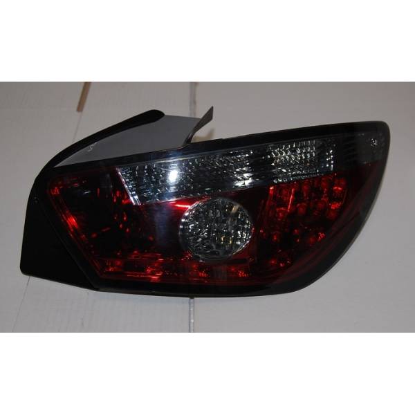 Fanali Posteriori Seat Ibiza '08 3 Porte Led Smoked