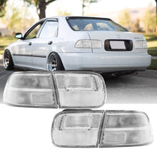 Carica l'immagine nel visualizzatore di Gallery, Fanali posteriori Sonar trasparenti Honda Civic Mk5 berlina