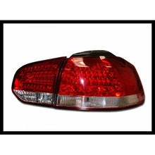 Carica l&#39;immagine nel visualizzatore di Gallery, Fanali Posteriori Volkswagen Golf 6 Led Red