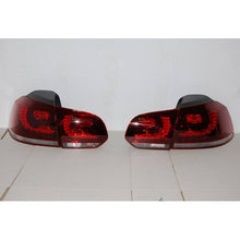 Carica l&#39;immagine nel visualizzatore di Gallery, Fanali Posteriori Cardna Volkswagen Golf 6 Red Tipo R32 Lightbar