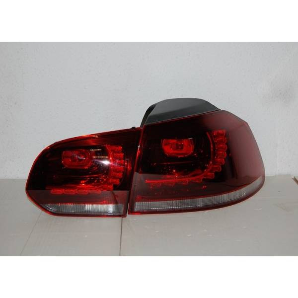 Fanali Posteriori Cardna Volkswagen Golf 6 Red Tipo R32 Lightbar