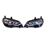 Fari Anteriori a Led BMW X5 E70 07-13 Black