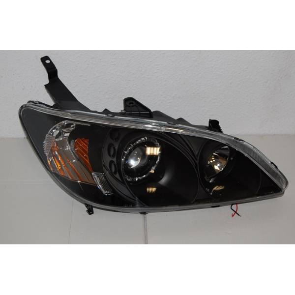 Fari Anteriori Angel Eyes Honda Civic '04 4P. Nero