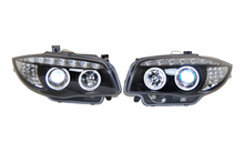 Carica l'immagine nel visualizzatore di Gallery, Fari Anteriore A Led BMW E87 07-11 Black, Intermitente Led BMW E82,E88