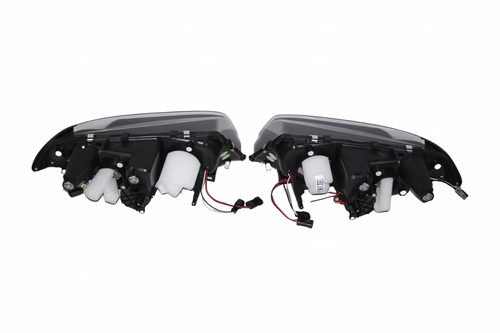 Fari Anteriore Angel Eyes BMW E46 '99-02 2P. Elect. Black Mod.II BMW E46