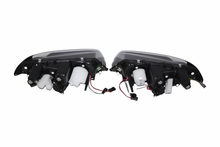 Carica l'immagine nel visualizzatore di Gallery, Fari Anteriore Angel Eyes BMW E46 '99-02 2P. Elect. Black Mod.II BMW E46